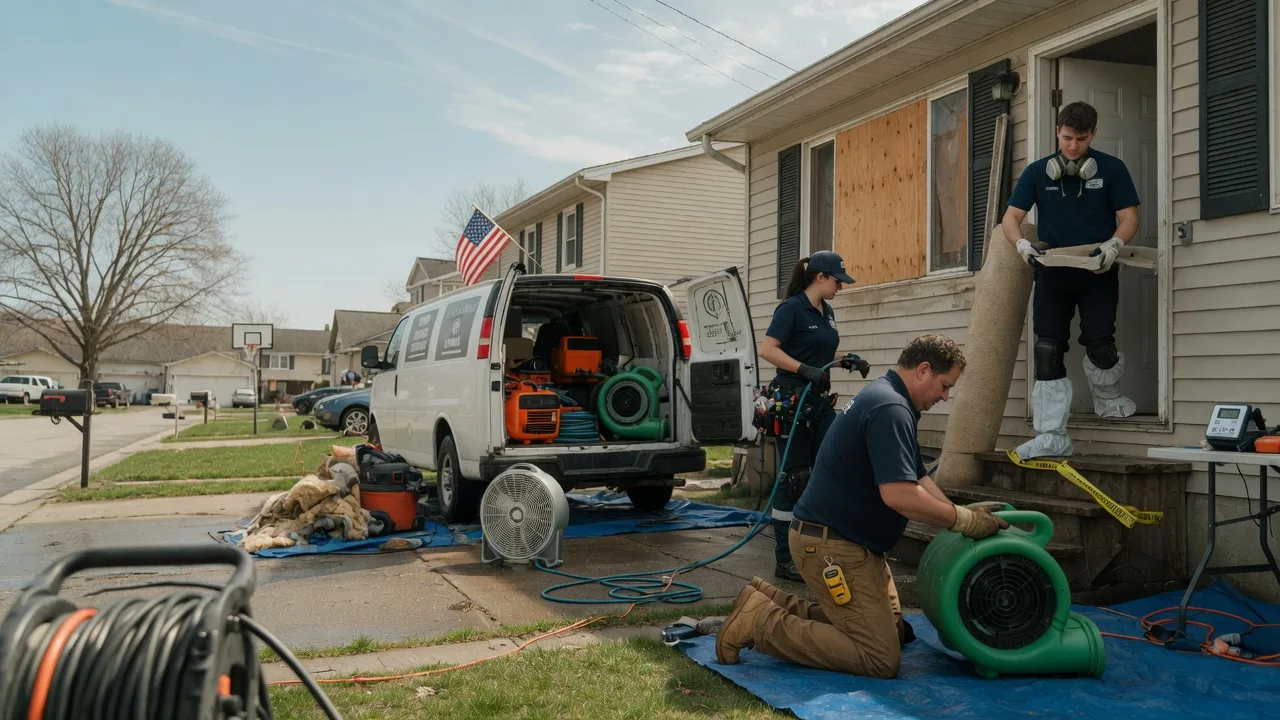 Water Damage Restoration in Centerville, LA near me